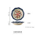 Axyaa Ceramic Seasoning Dip Dish Set for Snacks and Sauces