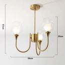 Axyaa Modern LED Pendant Chandeliers for Living Room and Dining Room