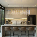 Axyaa Crystal Branch Chandelier - Modern & Elegant Lighting for Living Room & Restaurant