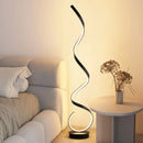 Axyaa Aluminum Spiral LED Floor Lamp for Study, Bedroom, Living Room Lighting