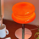Axyaa Macaron Glass Table Lamp Trichromatic Dimming for Living Room, Bedroom Atmosphere