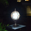 Axyaa Vintage Outdoor Pillar Lamp: Enhance Your Garden with Stylish Illumination