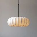 Axyaa Wabi-Sabi Silk Pumpkin Hanging Chandelier for Restaurant Tea Living Room Bedroom