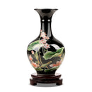 Axyaa Classic Jingdezhen Ceramic Vase with Base for Home Decor