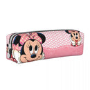 Axyaa Mickey Mouse Minnie Pencil Case: Big Capacity Zipper Pencil Pouch for Kids.