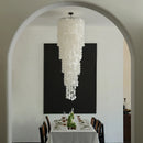 Crystal Chandelier Stair Pendant Lamp Living Room Interior Lighting by Axyaa
