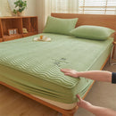 Axyaa Class A Raw Cotton Soybean Mattress - Embroidered & Dye-Free, Thickened & Machine Washable