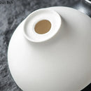 Axyaa Stone Pattern Ceramic High Footed Plate Black White Creative Tableware