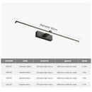 Axya LED Bathroom Wall Light Trio Color Aluminum Mirror Lamp
