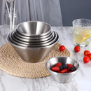 Axyaa Double Layer Stainless Steel V-Shaped Salad Bowl for Kitchen and Dining