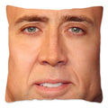 Nicolas Cage Sofa Pillow Cover by Axyaa - Home Decor Actor Cushion Case