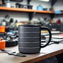 Axyaa Ceramic Car Mug: Auto Repair & Sales Company Office Tea Cup
