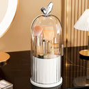 Axyaa Cosmetic Brush and Makeup Organizer with Transparent Lid