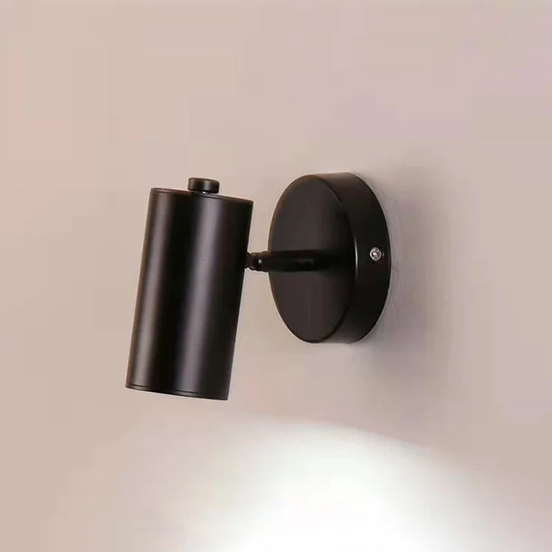 Axyaa Nordic Bedside Wall Sconce | Rotating Reading Spotlight | Makeup Mirror Lighting