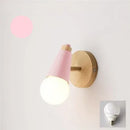Axyaa Nordic Simple LED Wall Lamp for Children's Room, Bedroom, and Hallway