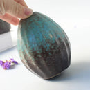 Axyaa Ceramic Small Flower Vase - Japanese-Style Tabletop Ornament & Home Decoration