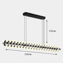 Axyaa LED Pendant Chandelier Light for Modern Living & Dining Room Lighting