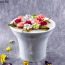 Axya Ceramic Tableware Set: Dinner, Dessert, Sashimi Plates, Fruit Bowl, Snack Tray