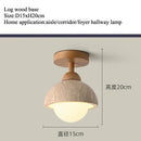 Axyaa Travertine Stone Ceiling Lamp Chandelier for Home Living Room Dining Room