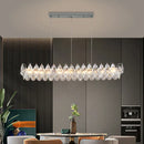 Axyaa LED Crystal Chandelier Ceiling Lamp for Living Room Lighting