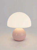 Axyaa Mushroom USB Socket Table Lamp, Bedside Bedroom Night Light