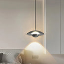 Axyaa Glass Saucer Pendant Light for Bedroom Foyer, Dimmable Intelligent Home Lighting