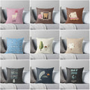 Axyaa Abstract Cup Pattern Pillowcase Cushion Cover