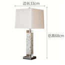 Axyaa Modern Shell Table Lamps for Home and Office Décor