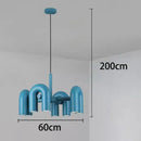Axyaa LED Pendant Chandeliers for Modern Home Decor Staircase Lighting