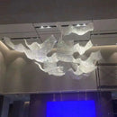 Axyaa Modern Art Chandelier: Irregular Creative LED Pendant Lights for Hotel, Nordic Style