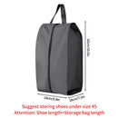 Axyaa Oxford Shoe Storage Bag Waterproof Nylon Zipper Organizer for Men and Women