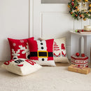 Axyaa Christmas Throw Pillowcase Cojines 45x45cm