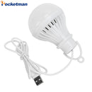 Axya USB Plug LED Light Bulb Portable Night Market Stall Light