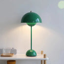 Axyaa Mushroom Shade LED Table Lamp for Home Decor and Lighting