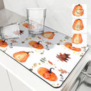 Axyaa Coffee Mat Dish Draining Pad Drain Quick Drying Kitchen Bathroom Placemat