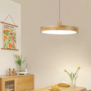 Axya Nordic Wooden Pendant Light with Ultra-thin Acrylic Lampshade
