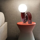 Nordic Glass Desk Lamp for Home Office Decor by Axyaa
