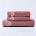Axyaa Cotton Hotel Bath Towel Set - Skin-Friendly & Soft - Class B Eco-Friendly Fibers