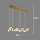 Axyaa Modern Home Decor LED Pendant Light Chandeliers for Living and Dining Room