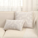 Axyaa Geometric Chenille Velvet Throw Pillowcase for Sofa Decoration