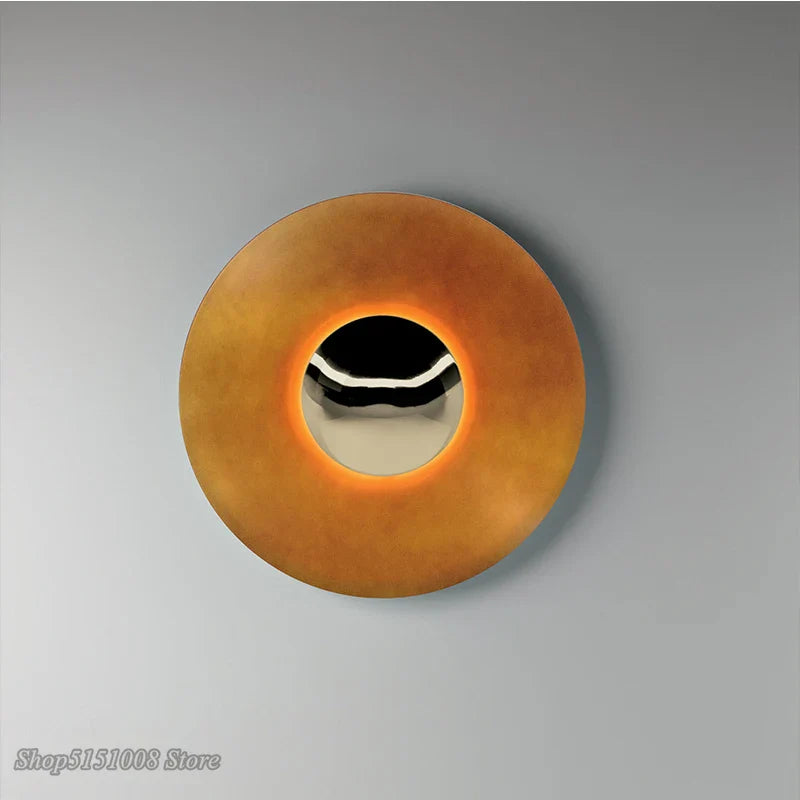 Axyaa Modern UFO Wall Sconce for Bedroom Restaurant Decor