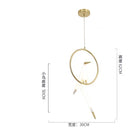 Axyaa Bird-themed LED Chandelier for Restaurant Living Room, Pendant Lamp, Floor & Desk Light