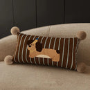 Axyaa Cartoon Puppy Pillow for Living Room Sofa Decoration