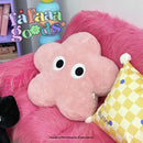 Axyaa Pink Flower Pillow: Plush Sofa Bed Decor Doll for Valentine's Day & Birthday