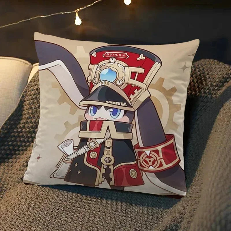 Axyaa Star Rail Square Cushion Cover - Luxury Sofa Decor & Wedding Gift
