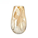 Axyaa Nordic Minimalist Special-Shaped Stained Glass Vase for Modern Home Decor