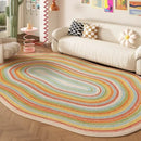 Axyaa Plush Cream Carpet for Living Room Soft Thick Floor Mat Synced with Dopamine Theme