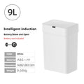 Axyaa Smart Trash Can for Narrow Spaces: Auto Sensor, Dual Orientation (Vertical/Horizontal)