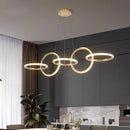 Axyaa Modern LED Chandelier Pendant Light for Dining Room Ceiling Lamp
