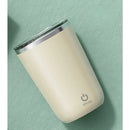 Axyaa Self-Stirring Stainless Steel Mug with Thermal Insulation and USB Rechargeability